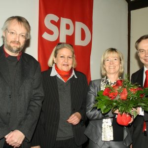 Matthias Bergmeier, Petra Fuhrmann, Doris Ahnen, Manfred Gönsch