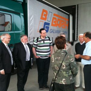 Betriebsbesichtigung der AGS bei Barth Galvanik